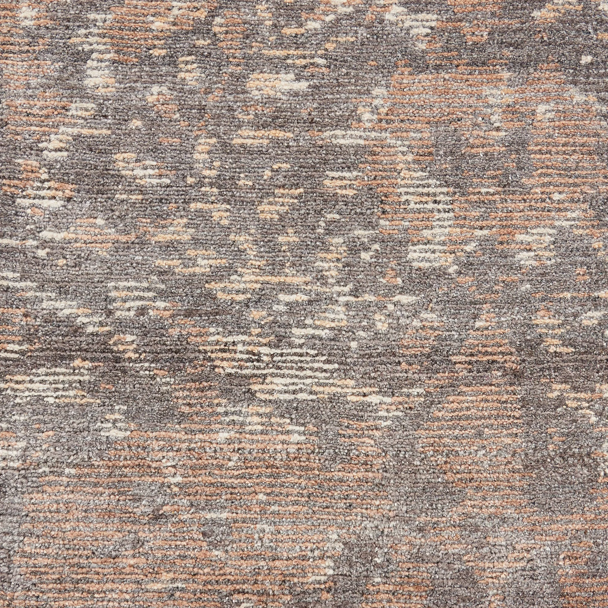 Ash Essentials Brown Modern Cotton Blend Rug