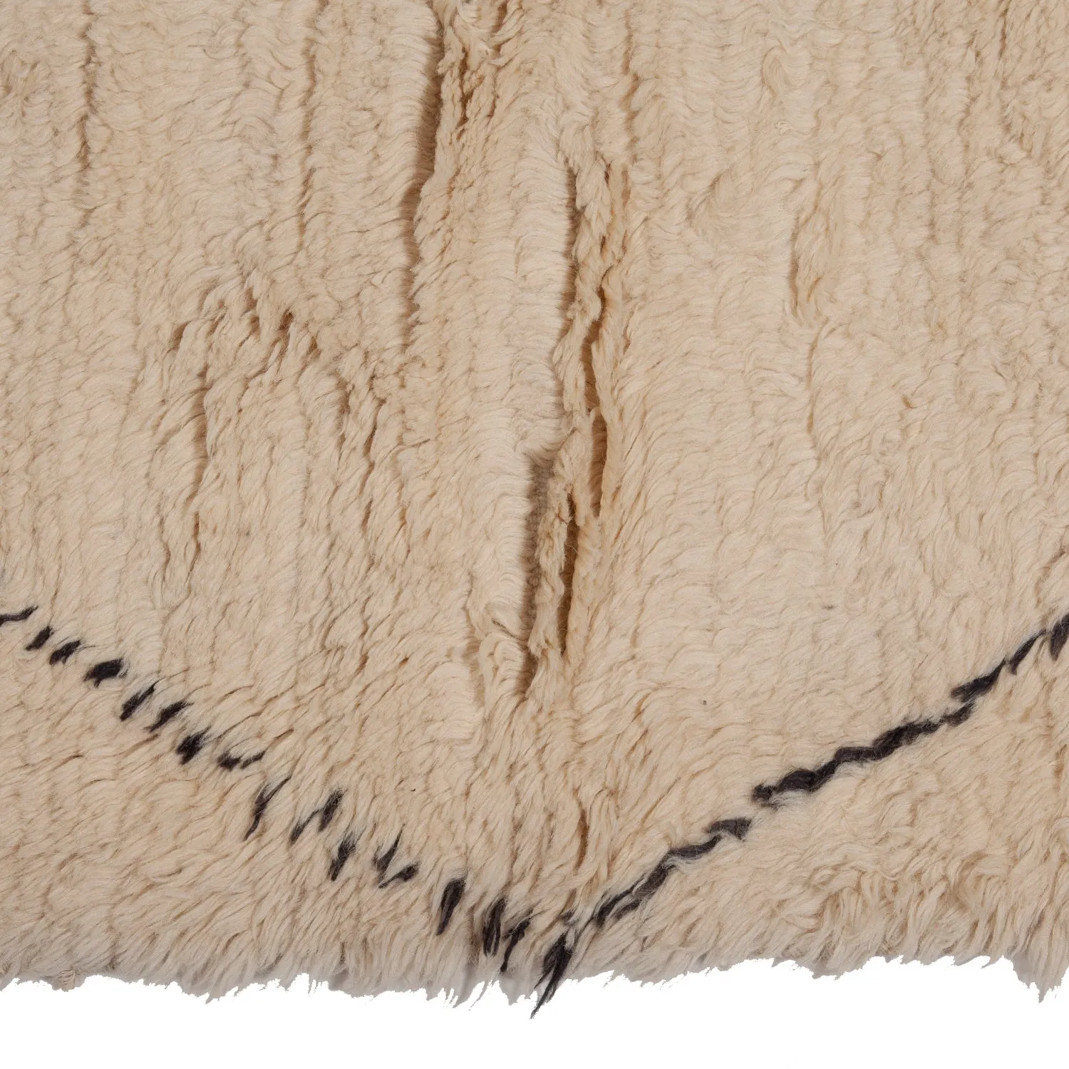 Beige Moroccan Wool Rug - 20' x 30'