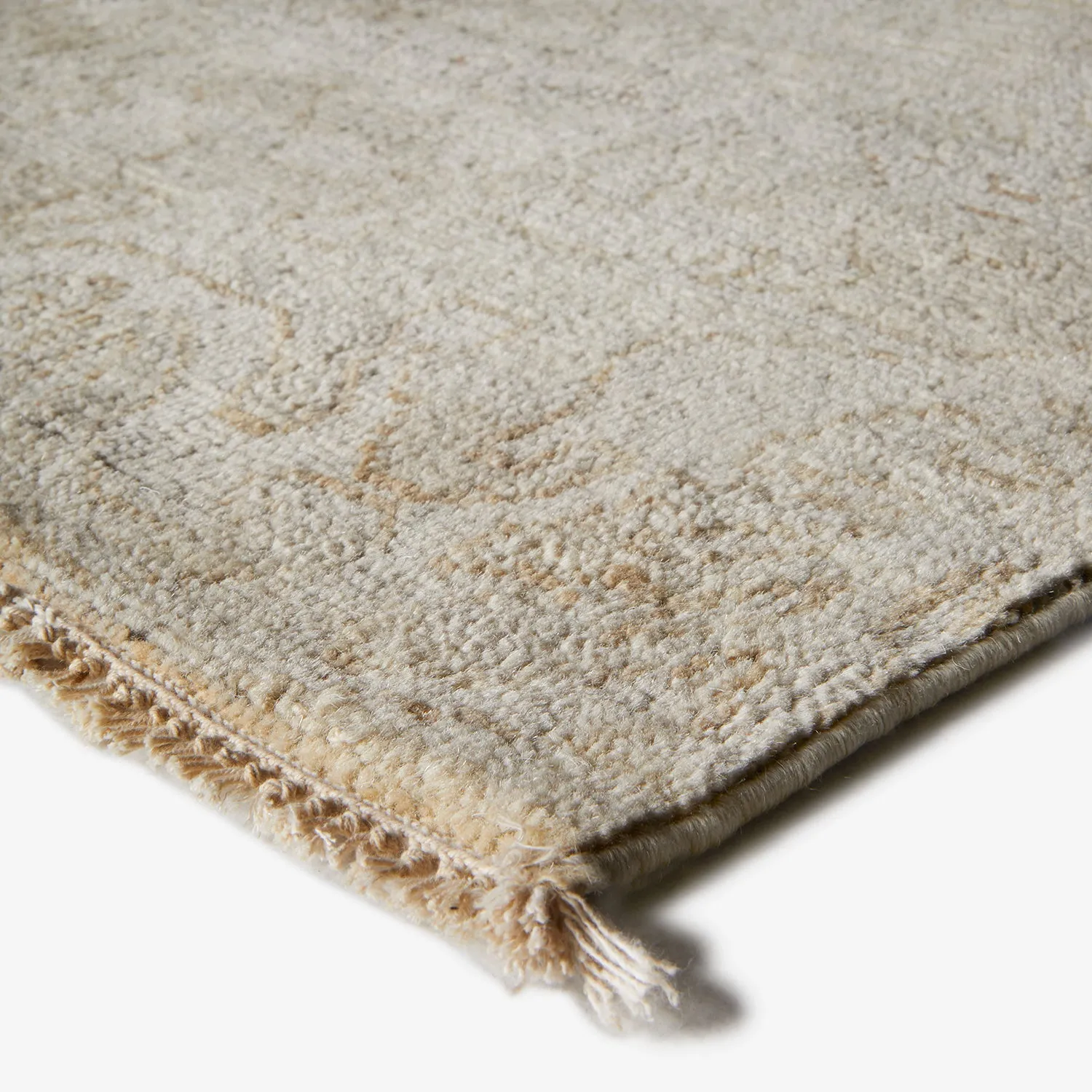 Beige Overdyed Rug - 7'10"x9'9"