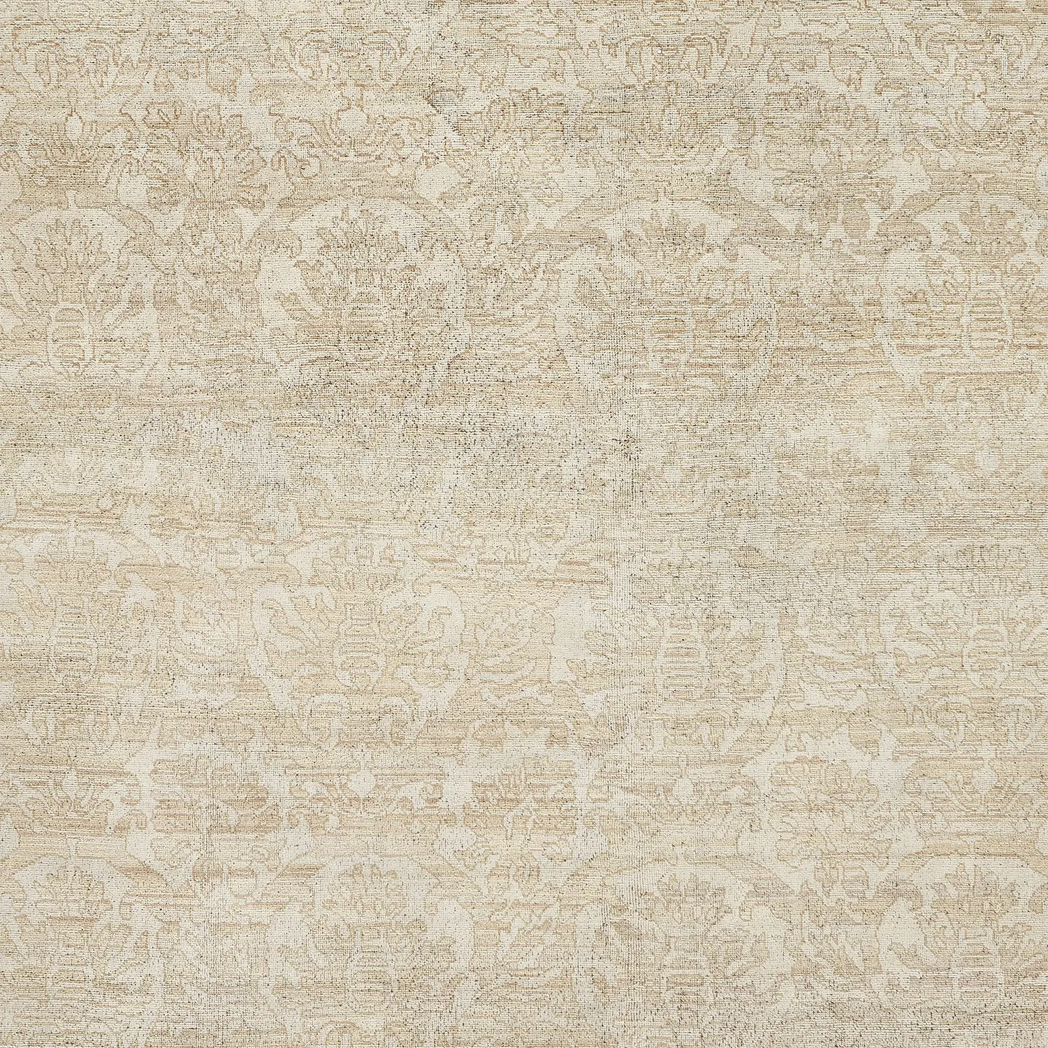 Beige Overdyed Rug - 7'10"x9'9"