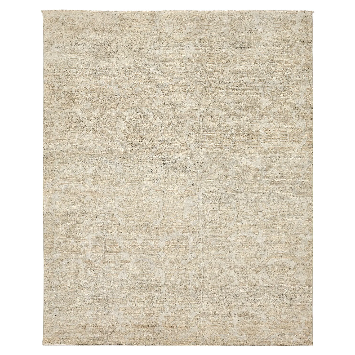 Beige Overdyed Rug - 7'10"x9'9"