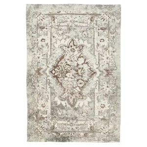 Beige Traditional Wool Rug - 9'2" x 13'2"