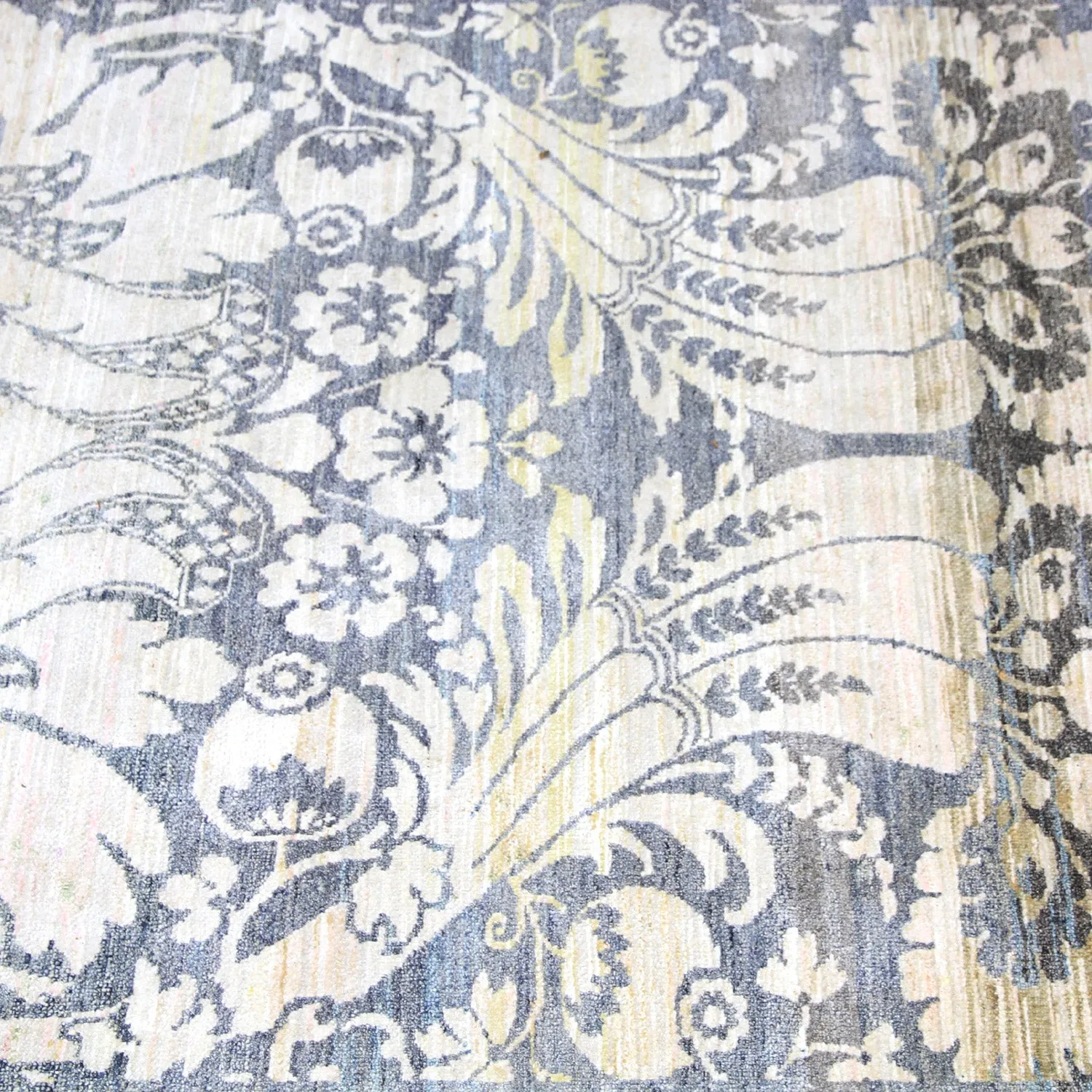 Black Alchemy Transitional Silk Runner - 3' x 15'6"