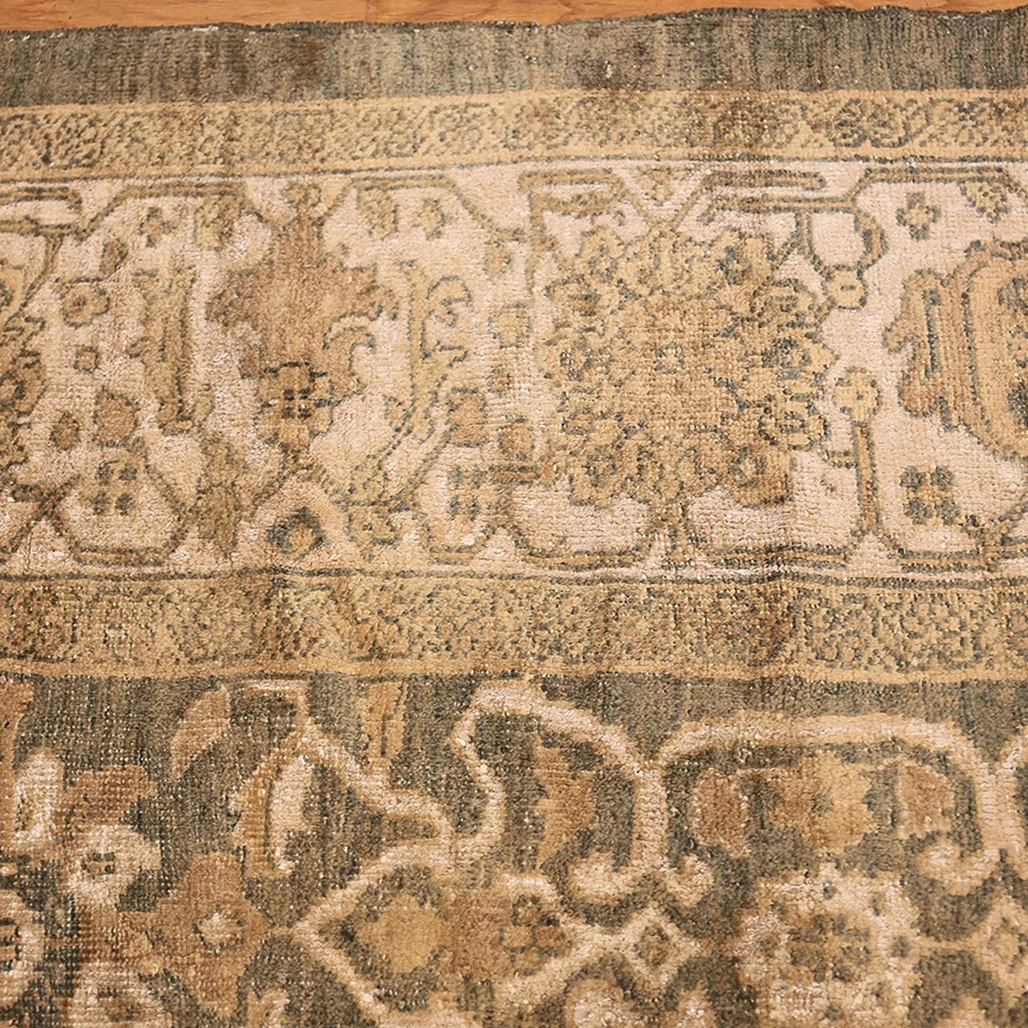 Blue Antique Persian Sultanabad Rug - 11'4" x 16'10"