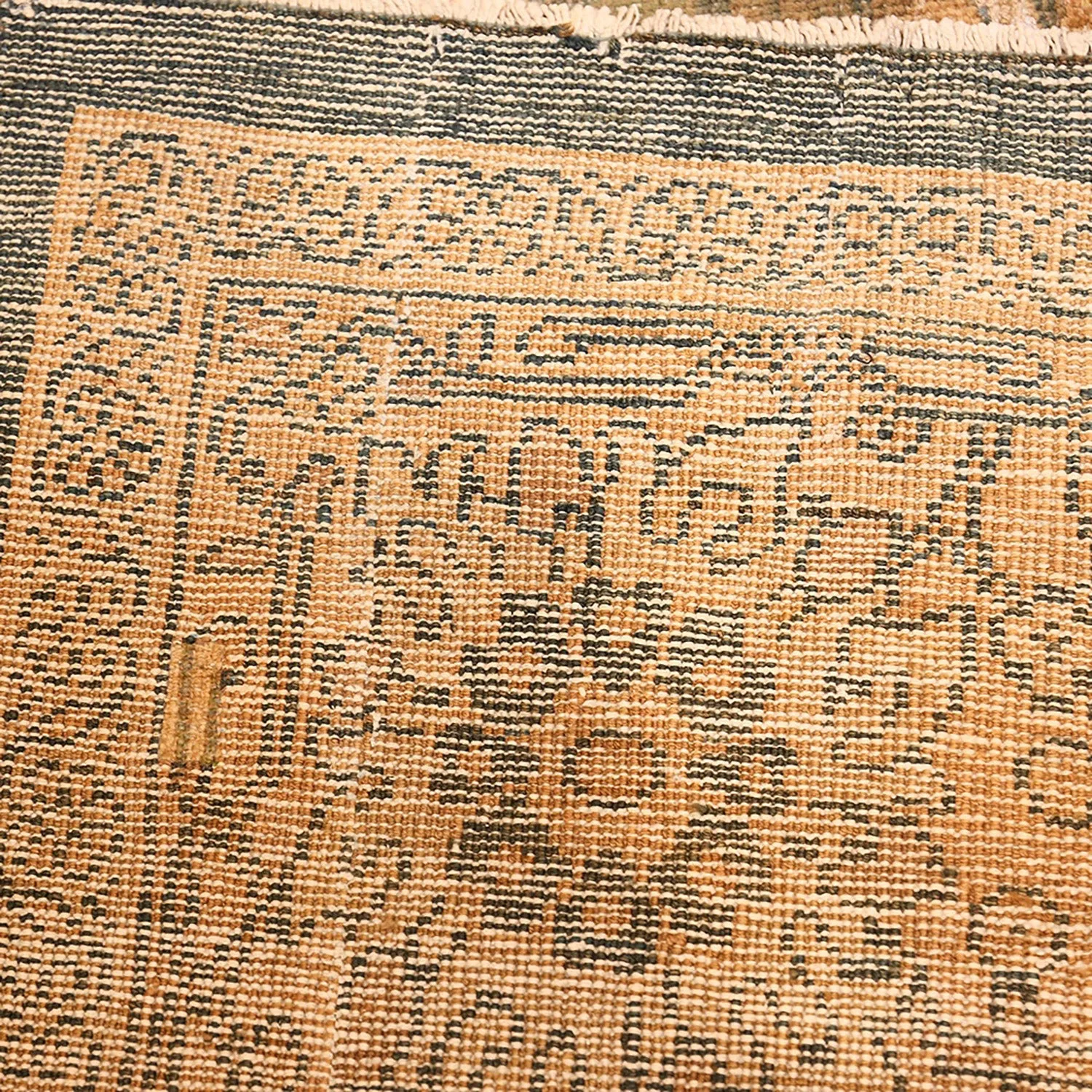 Blue Antique Persian Sultanabad Rug - 11'4" x 16'10"