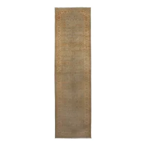 Blue Traditional Wool Runner - 5'1" x 18'7"
