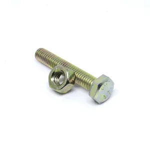Bolt & Nut UNC H/T Black Hex M8 x 75