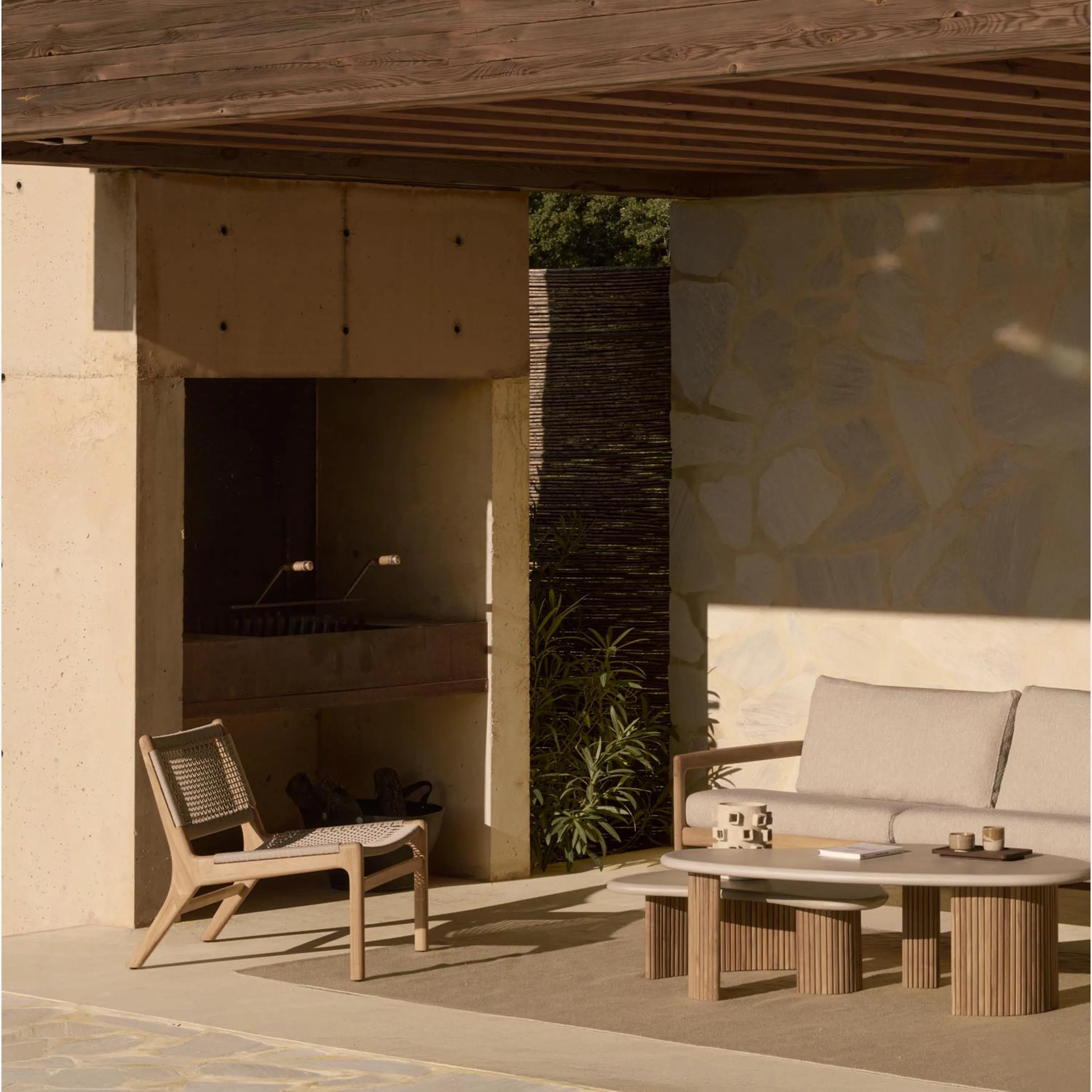 Boomerang Outdoor Coffee Table