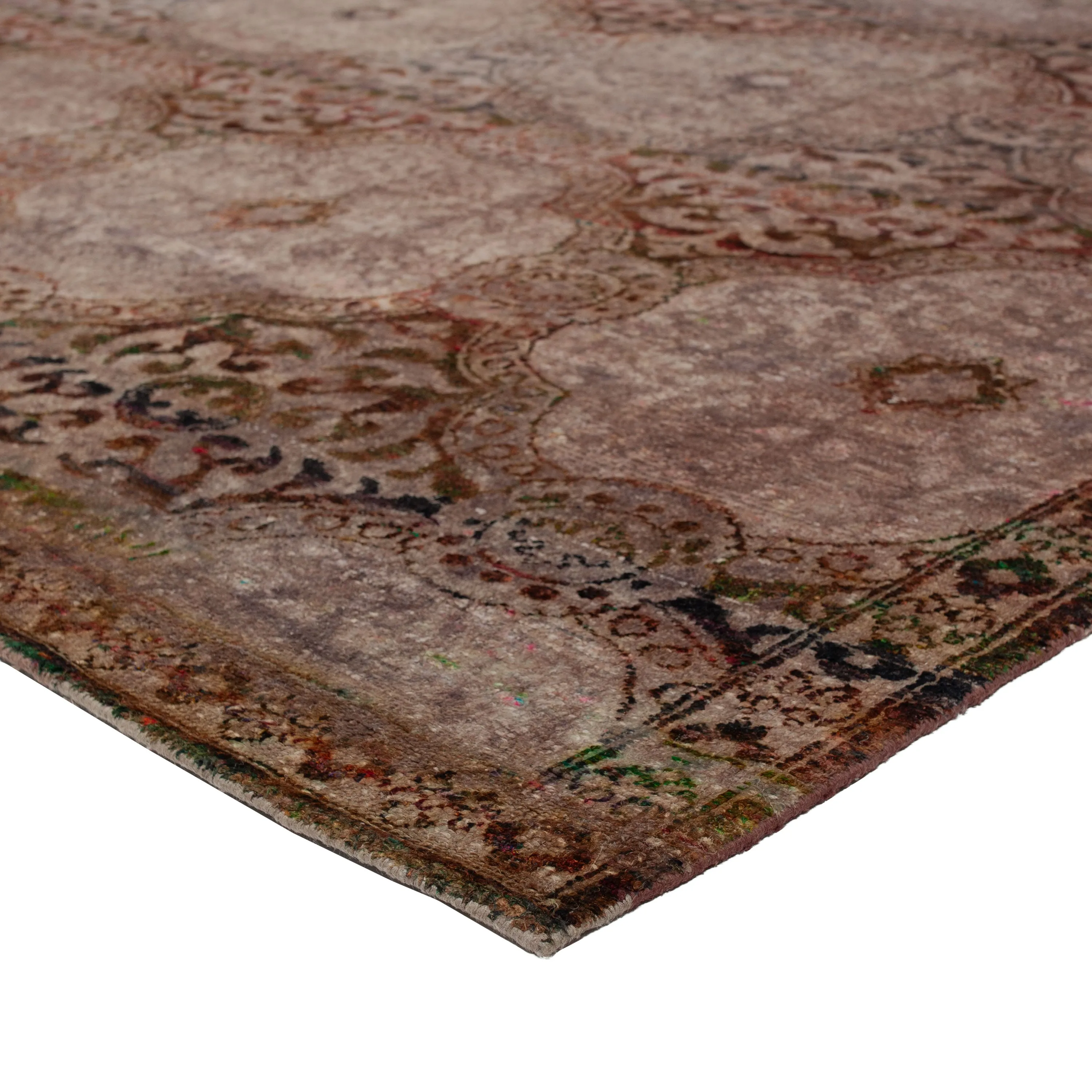 Brown Alchemy Transitional Wool Silk Blend Rug - 10'9"x 16'11"