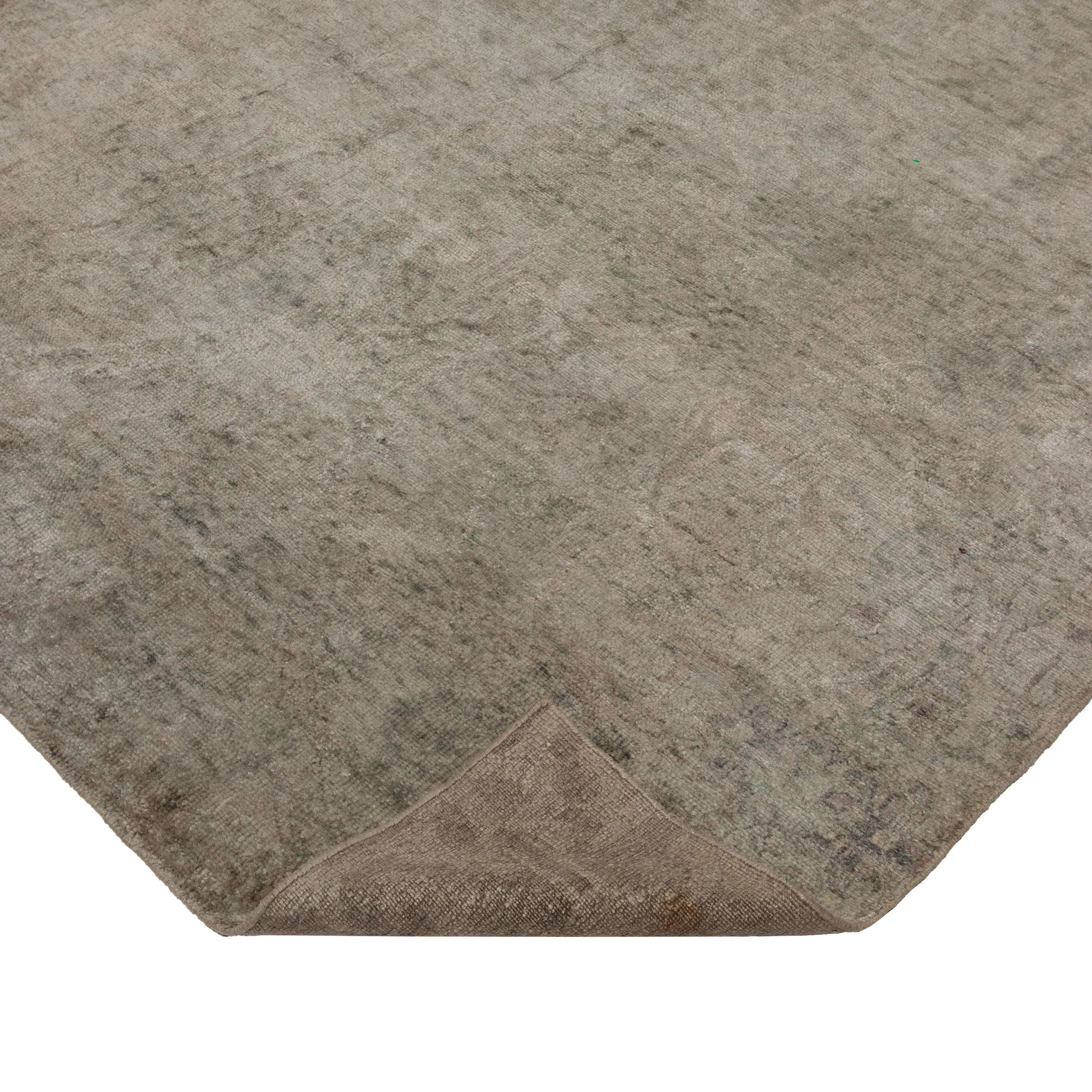 Brown Alchemy Transitional Wool Silk Blend Rug - 11'3" x 17'9"