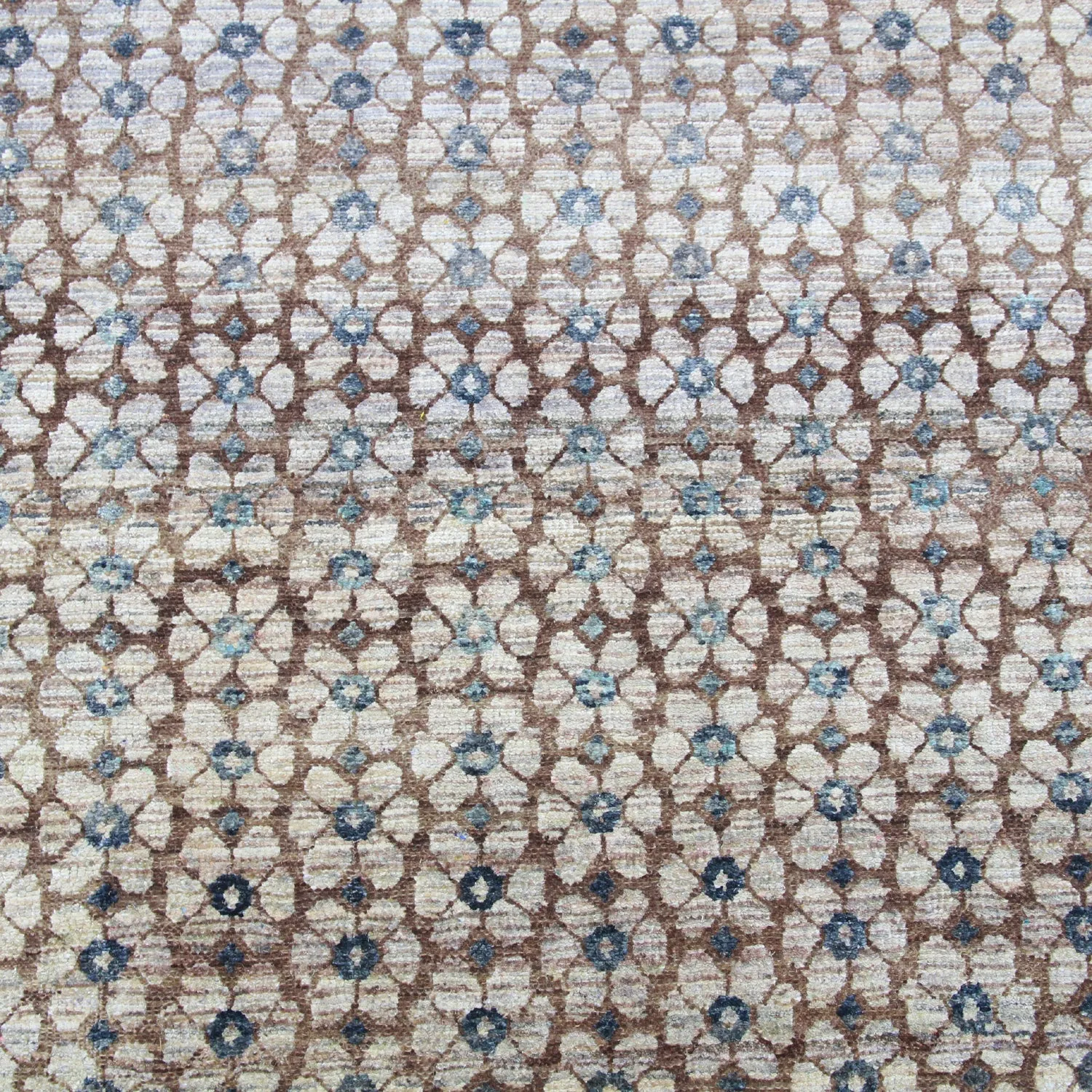 Brown Alchemy Transitional Wool Silk Blend Rug - 8'10" x 12'02"