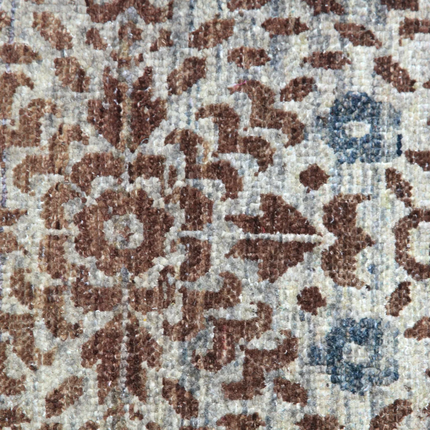 Brown Alchemy Transitional Wool Silk Blend Rug - 8'10" x 12'02"