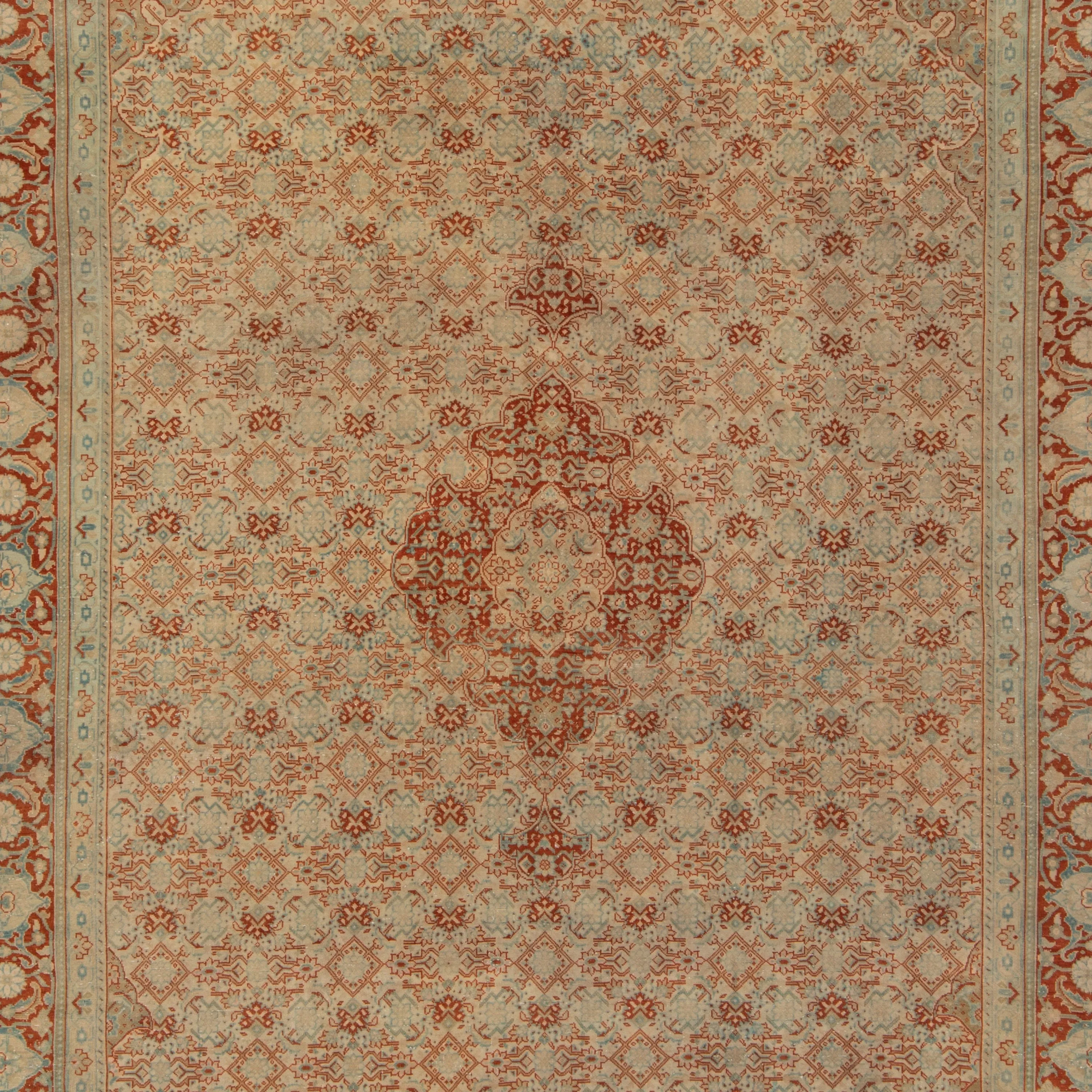 Brown Malayer Vintage Rug - 8'1" x 11'7"