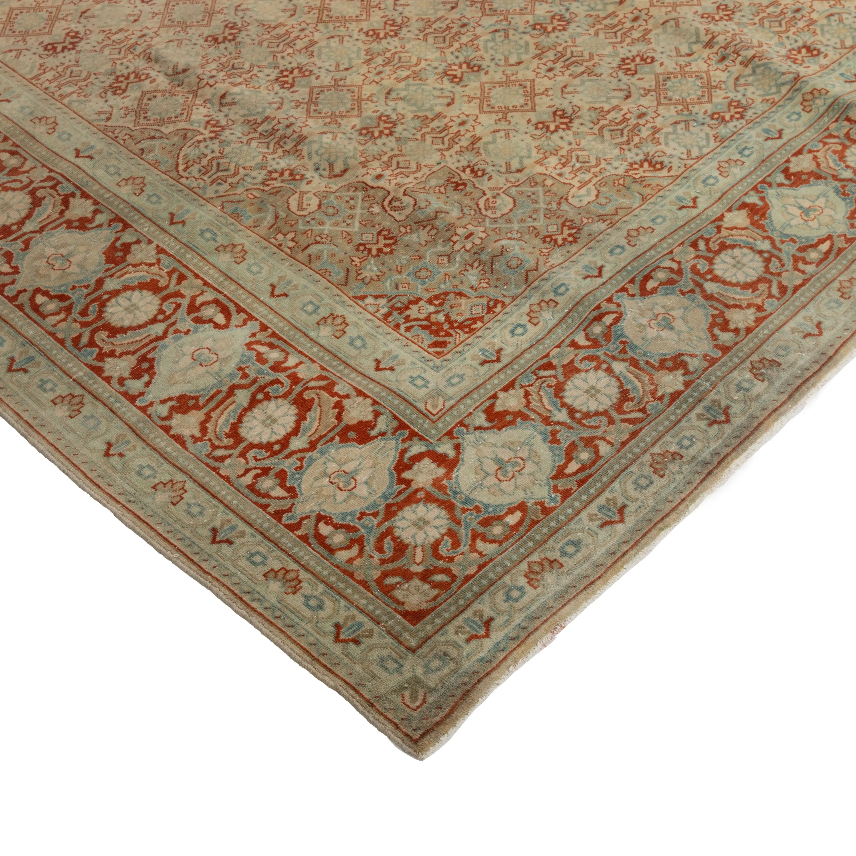 Brown Malayer Vintage Rug - 8'1" x 11'7"