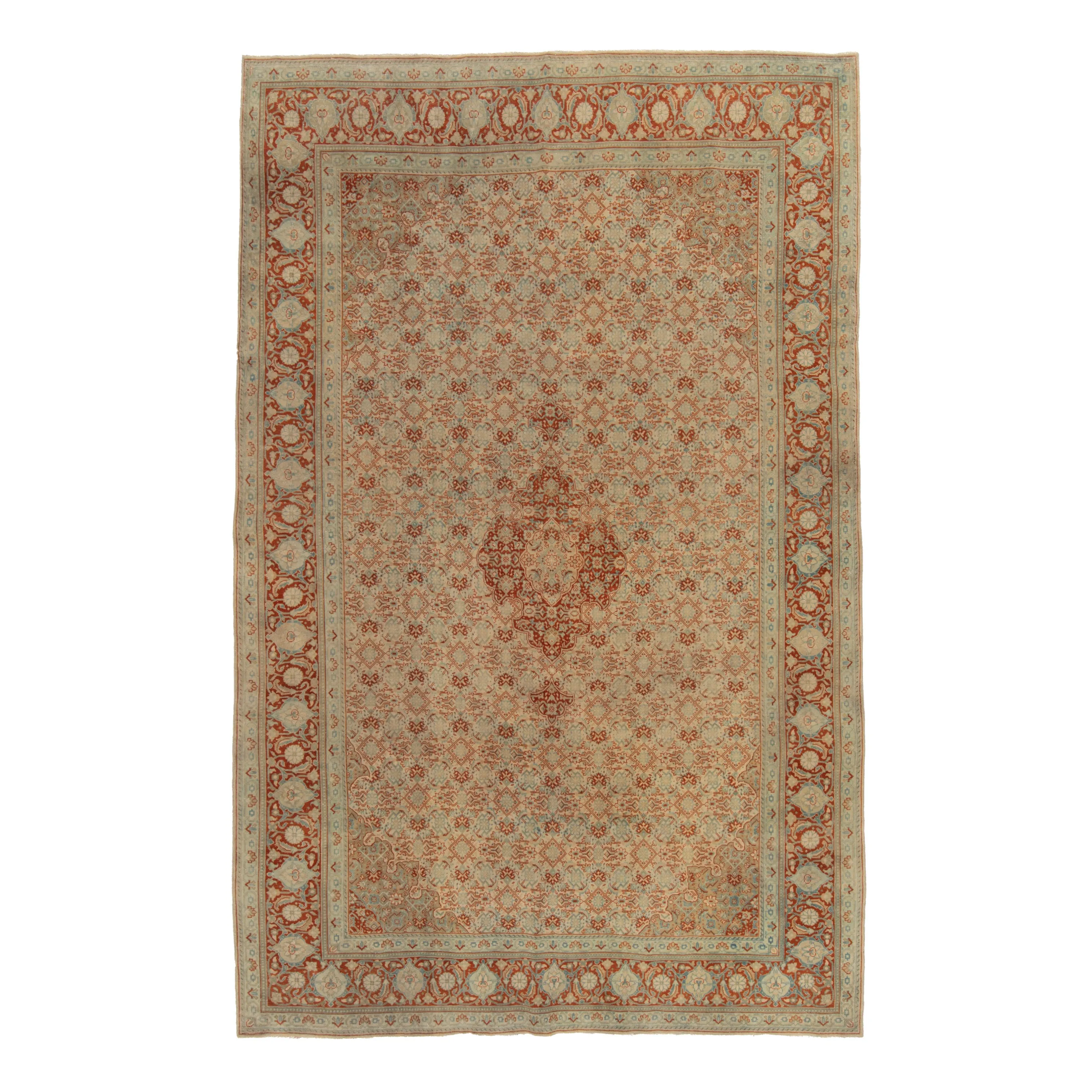 Brown Malayer Vintage Rug - 8'1" x 11'7"