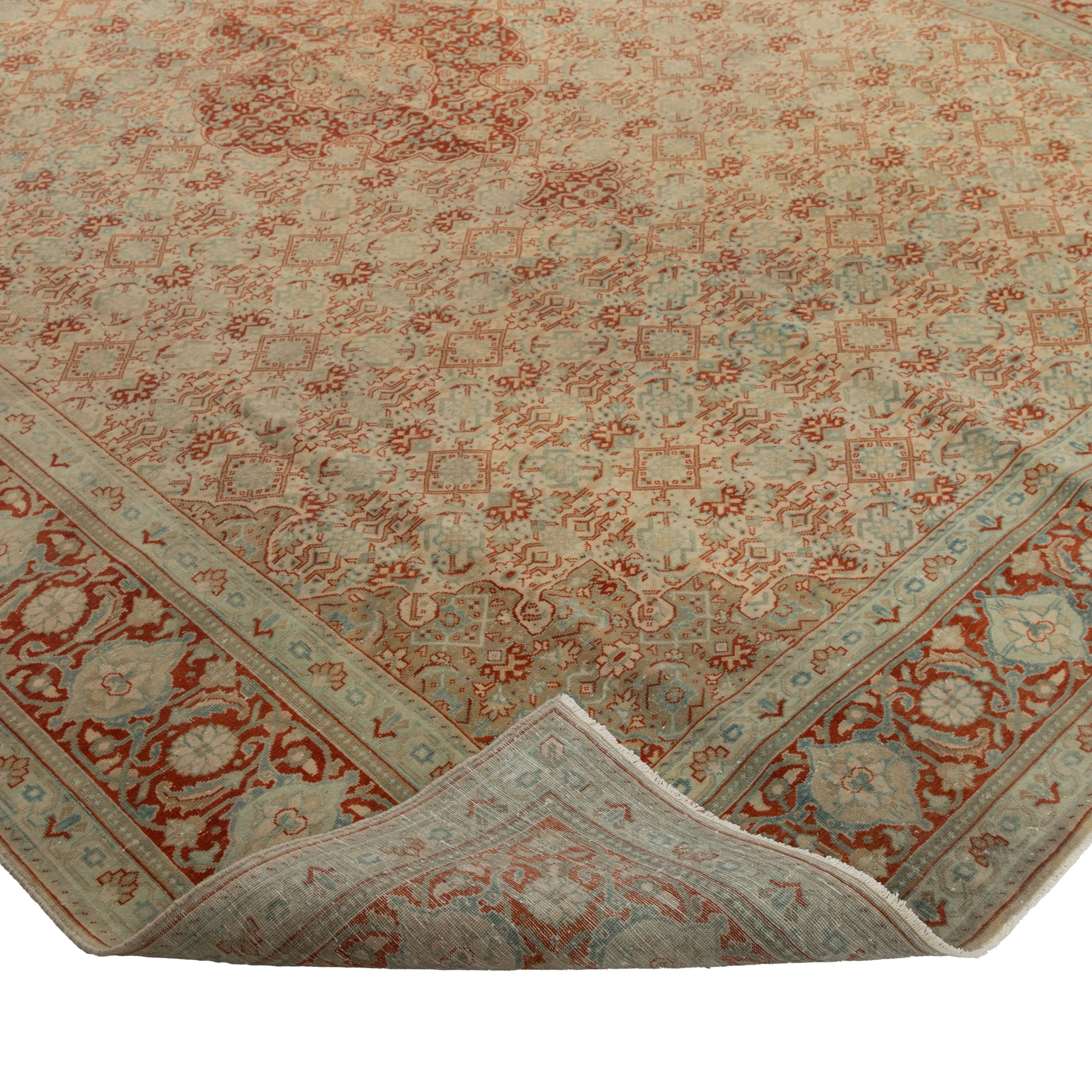 Brown Malayer Vintage Rug - 8'1" x 11'7"