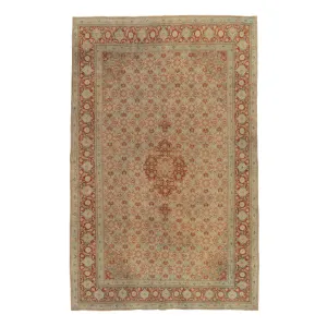 Brown Malayer Vintage Rug - 8'1" x 11'7"