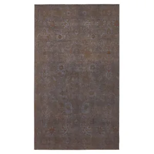 Brown Overdyed Wool Rug - 8'9" x 15'6"