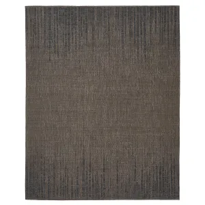 Brown Stelle Transitional Wool Rug - 9' x 12'