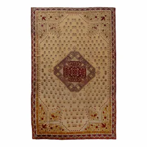 Brown Vintage Traditional Wool Persian Rug - 11'3" x 15'8"