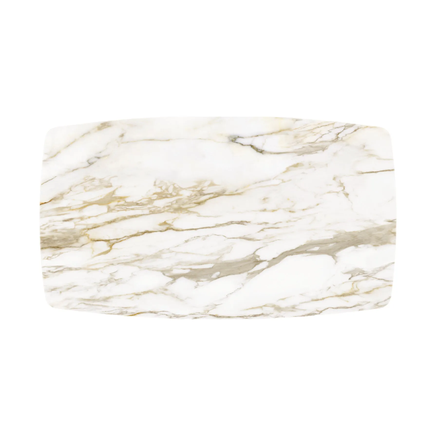 Butterfly Sintered Stone Boat Shaped Table