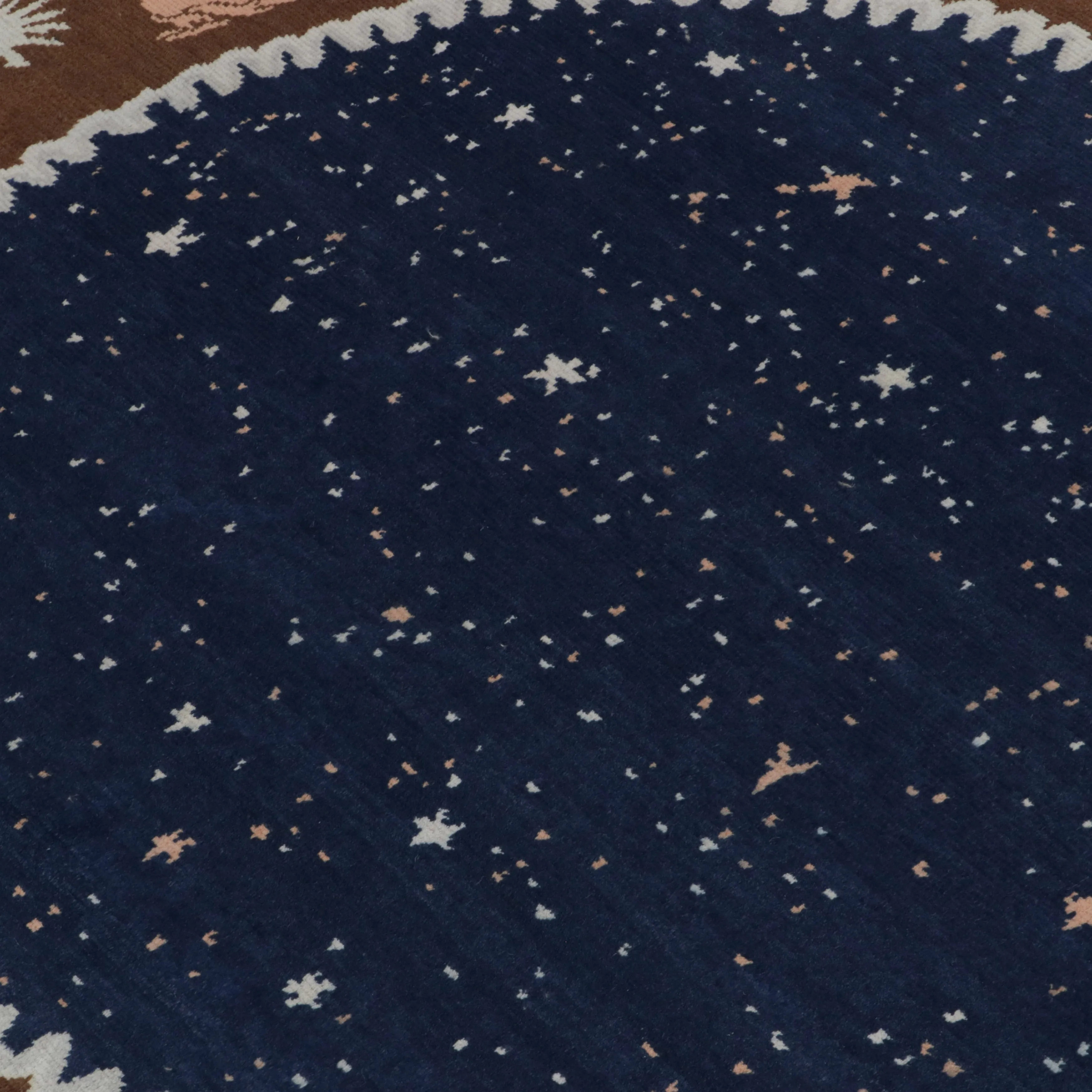 Celestial Vintage Wool Rug - 8'11" Round