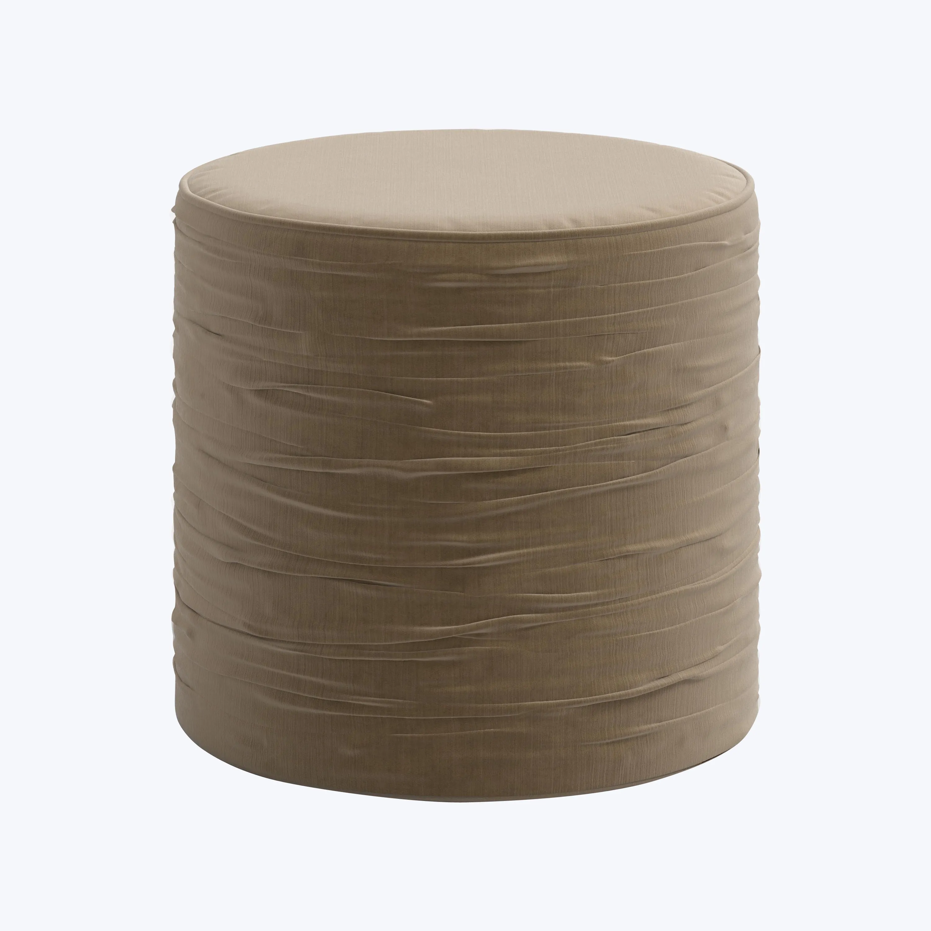 Cindy Ruched Ottoman