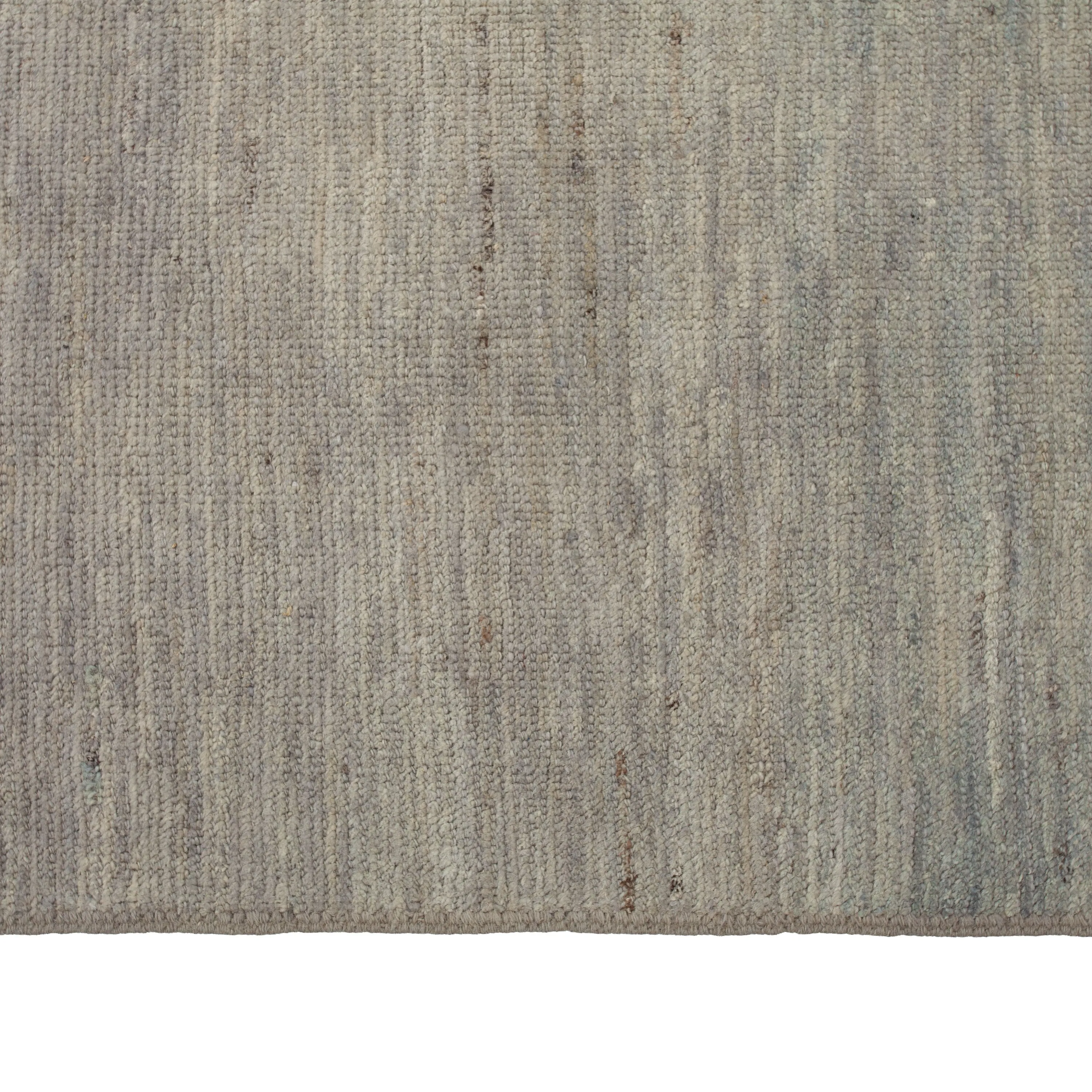 Cream Zameen Transitional Wool Rug - 9'9" x 14'2"