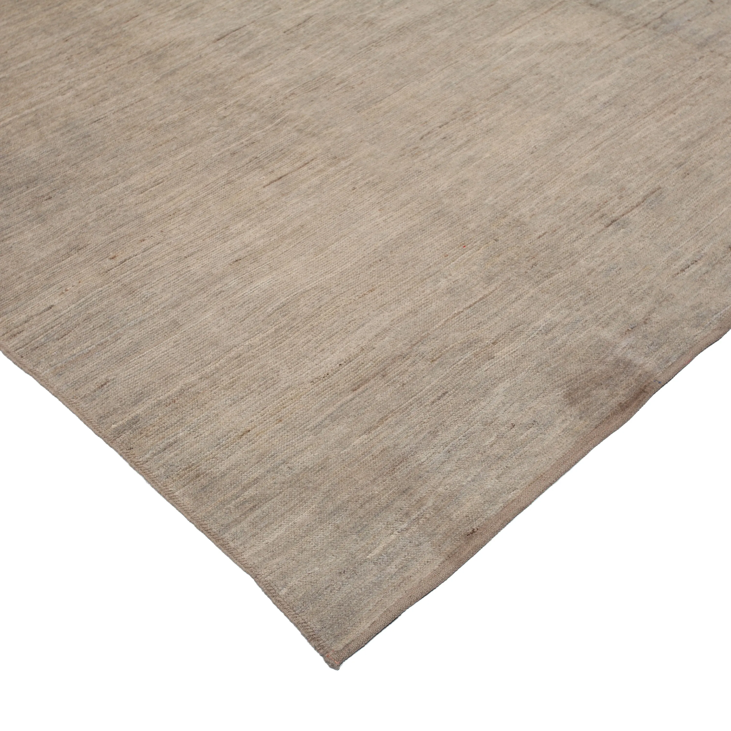 Cream Zameen Transitional Wool Rug - 9'9" x 14'2"