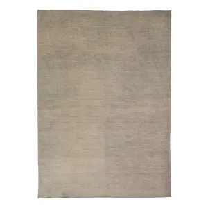 Cream Zameen Transitional Wool Rug - 9'9" x 14'2"