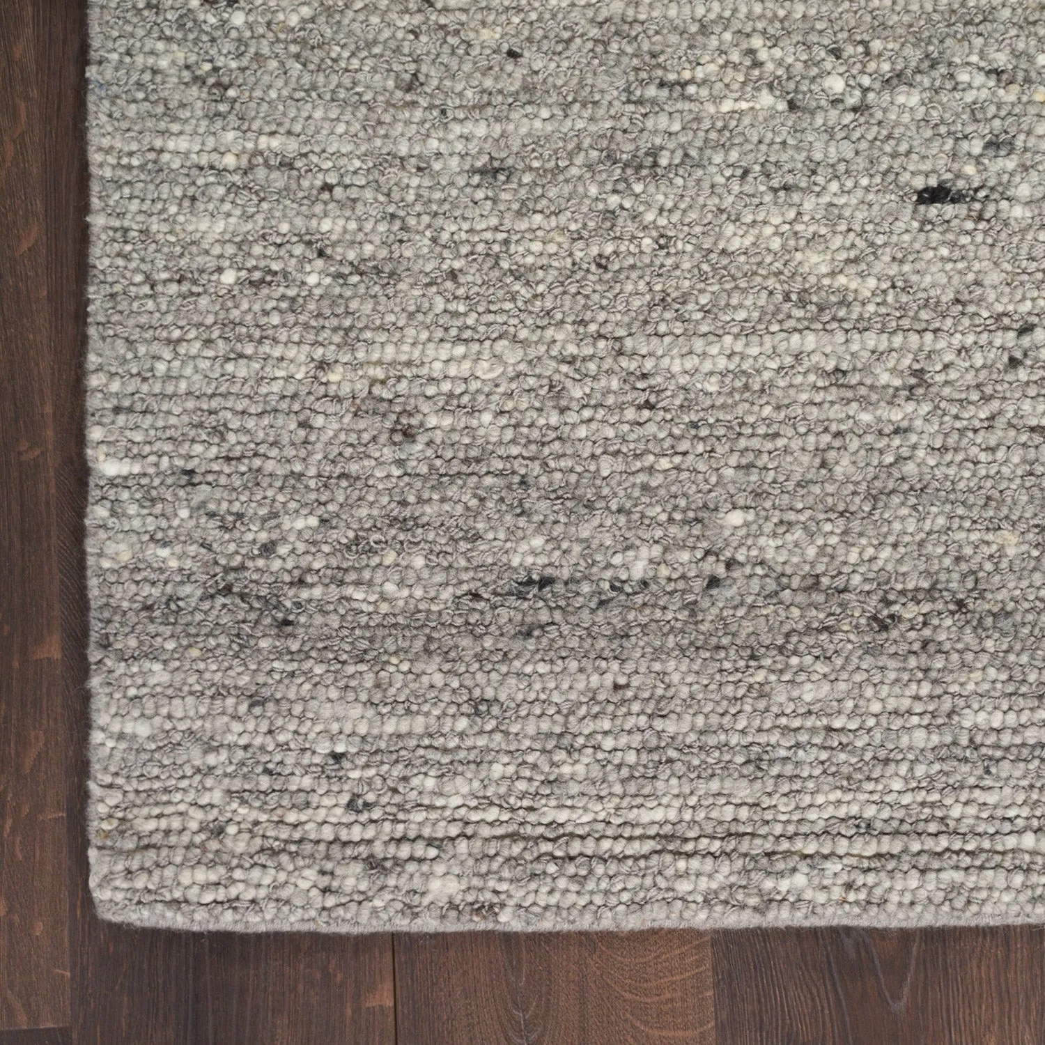 Distressed Essentials Solid Rug - Grey