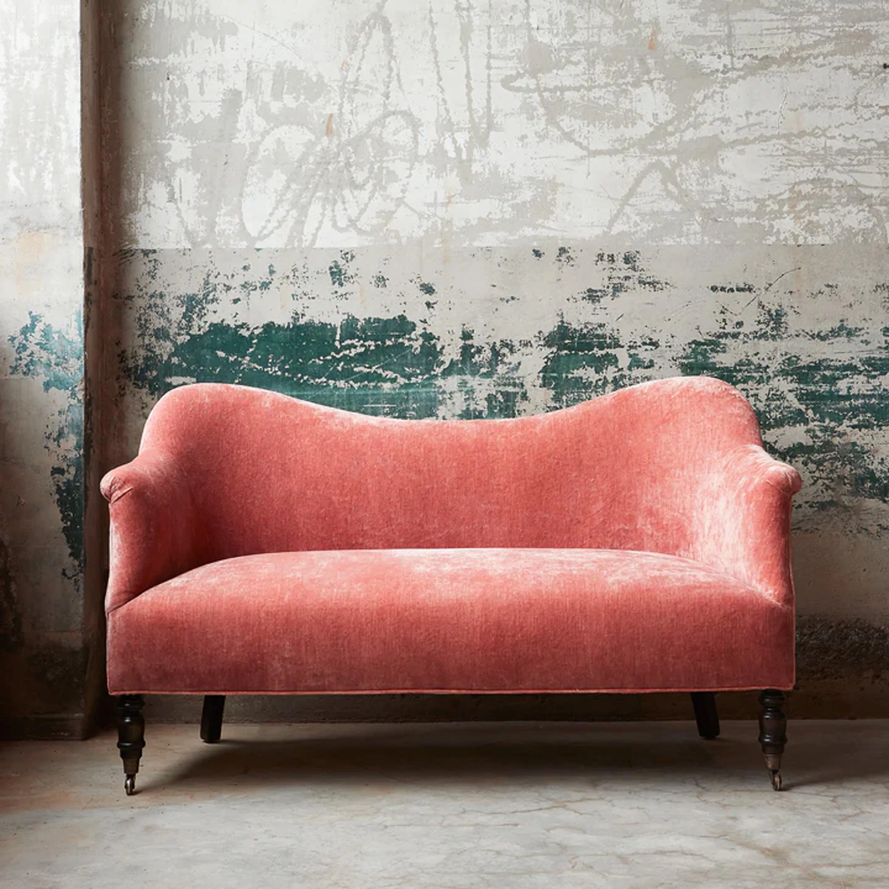 Dromedary John Derian Loveseat