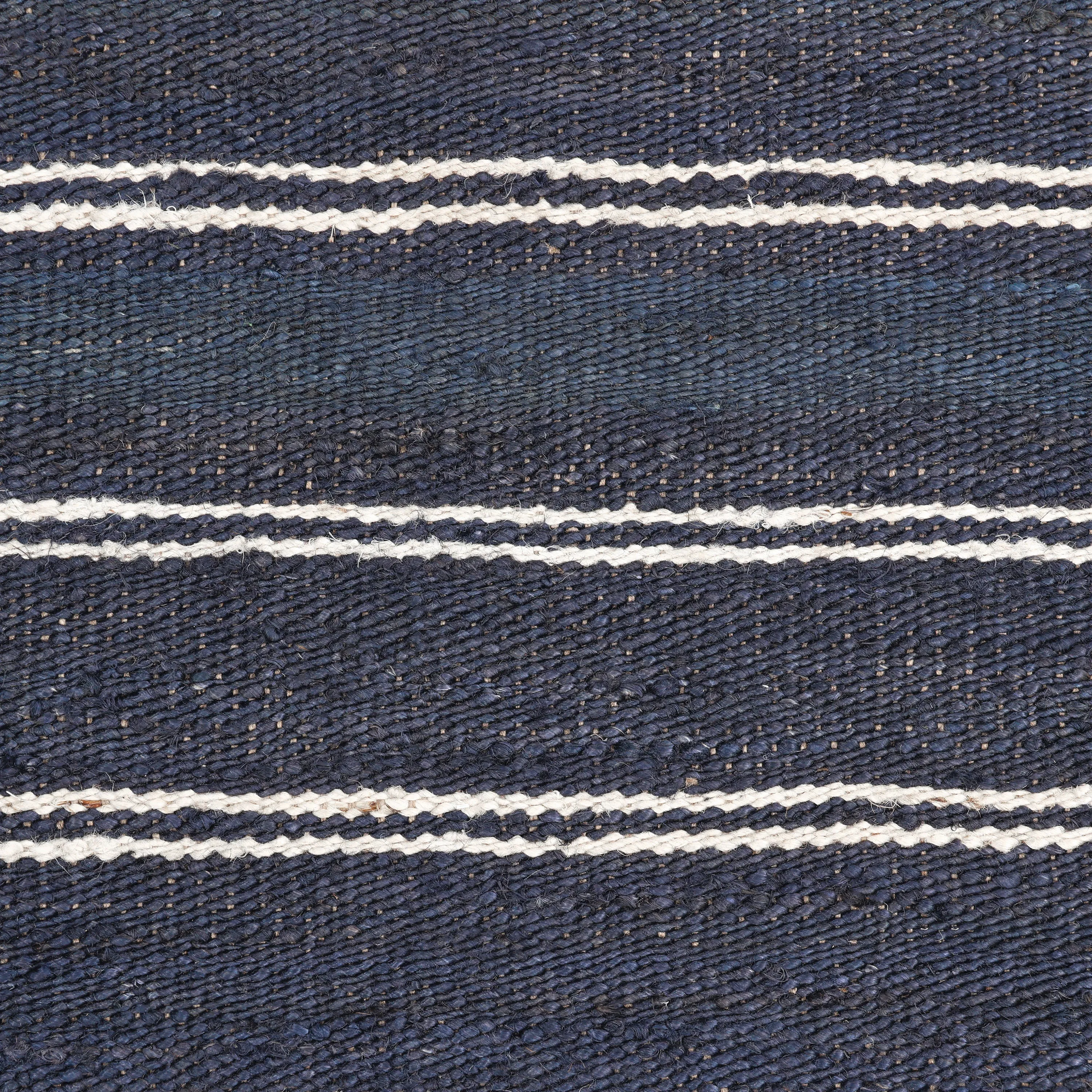 Flatweave Jute Wool Rug - 8' x 10'