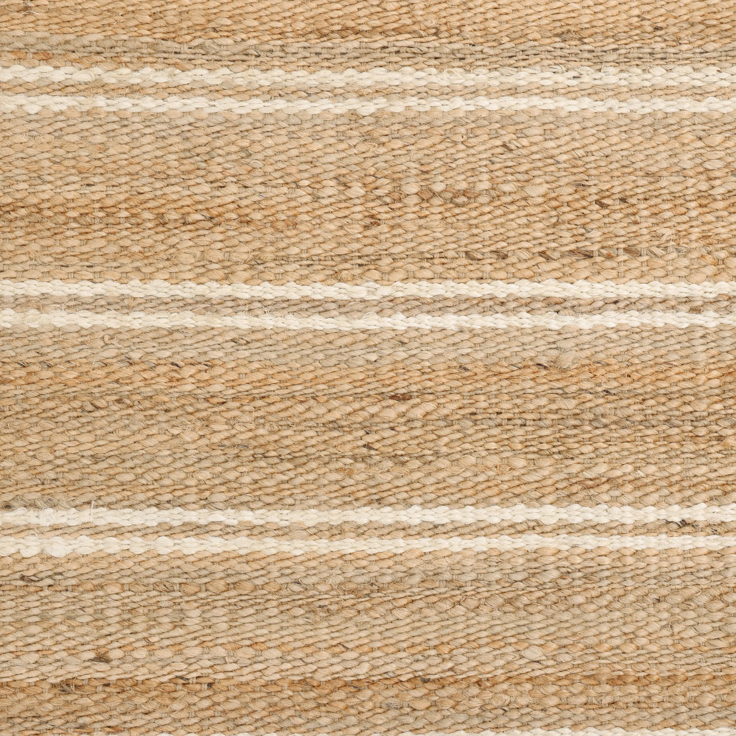 Flatweave Jute Wool Rug - 8' x 10'