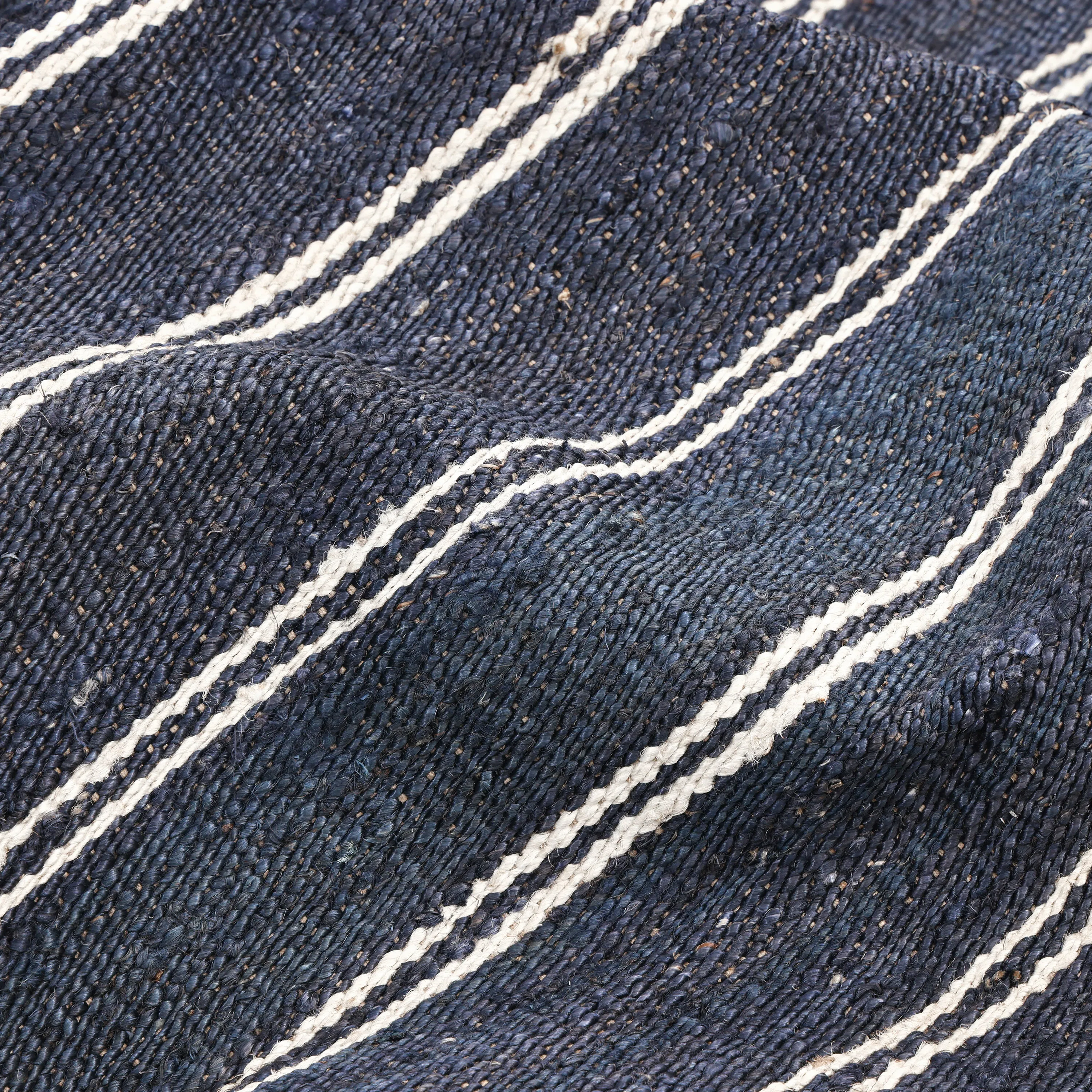 Flatweave Jute Wool Rug - 8' x 10'