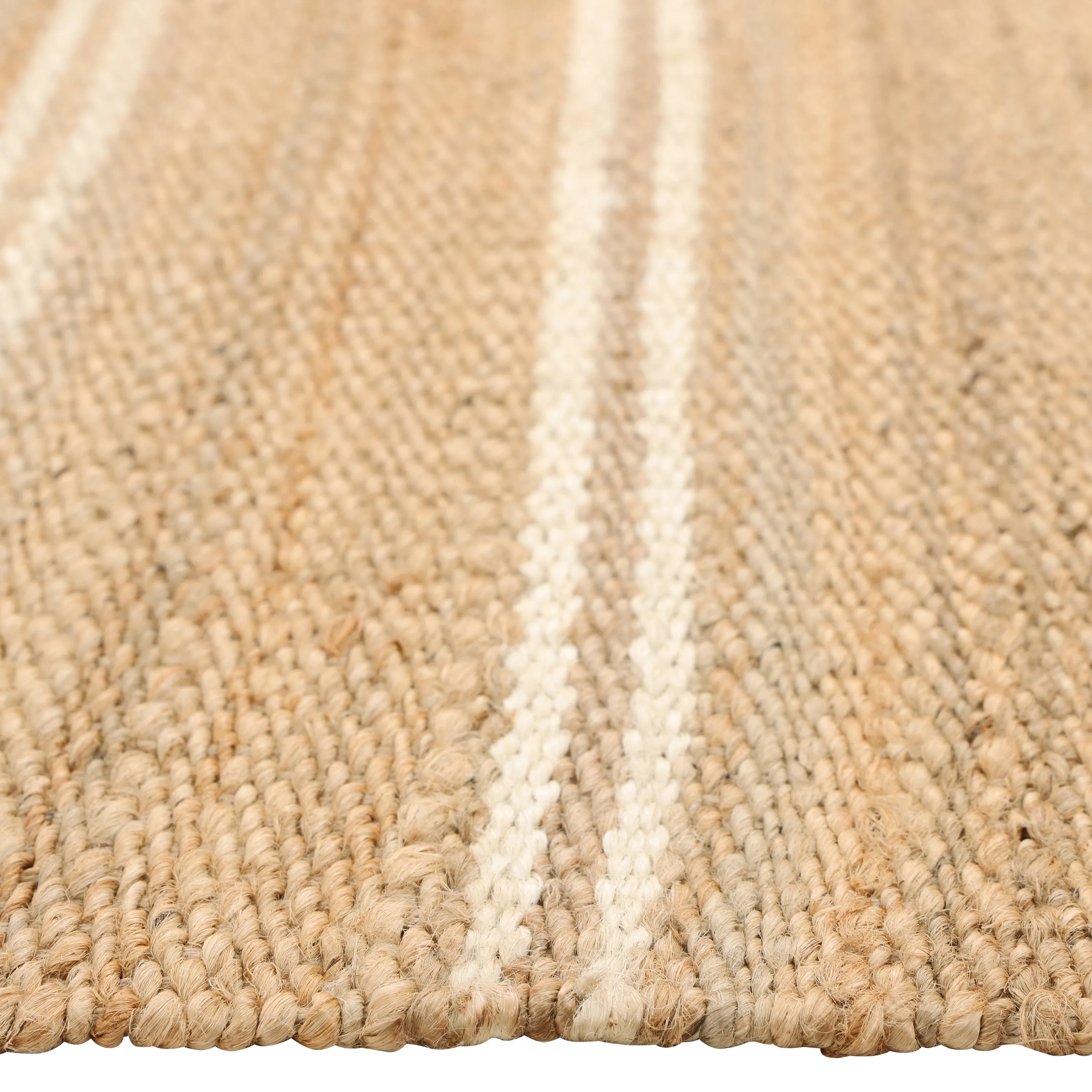 Flatweave Jute Wool Rug - 8' x 10'