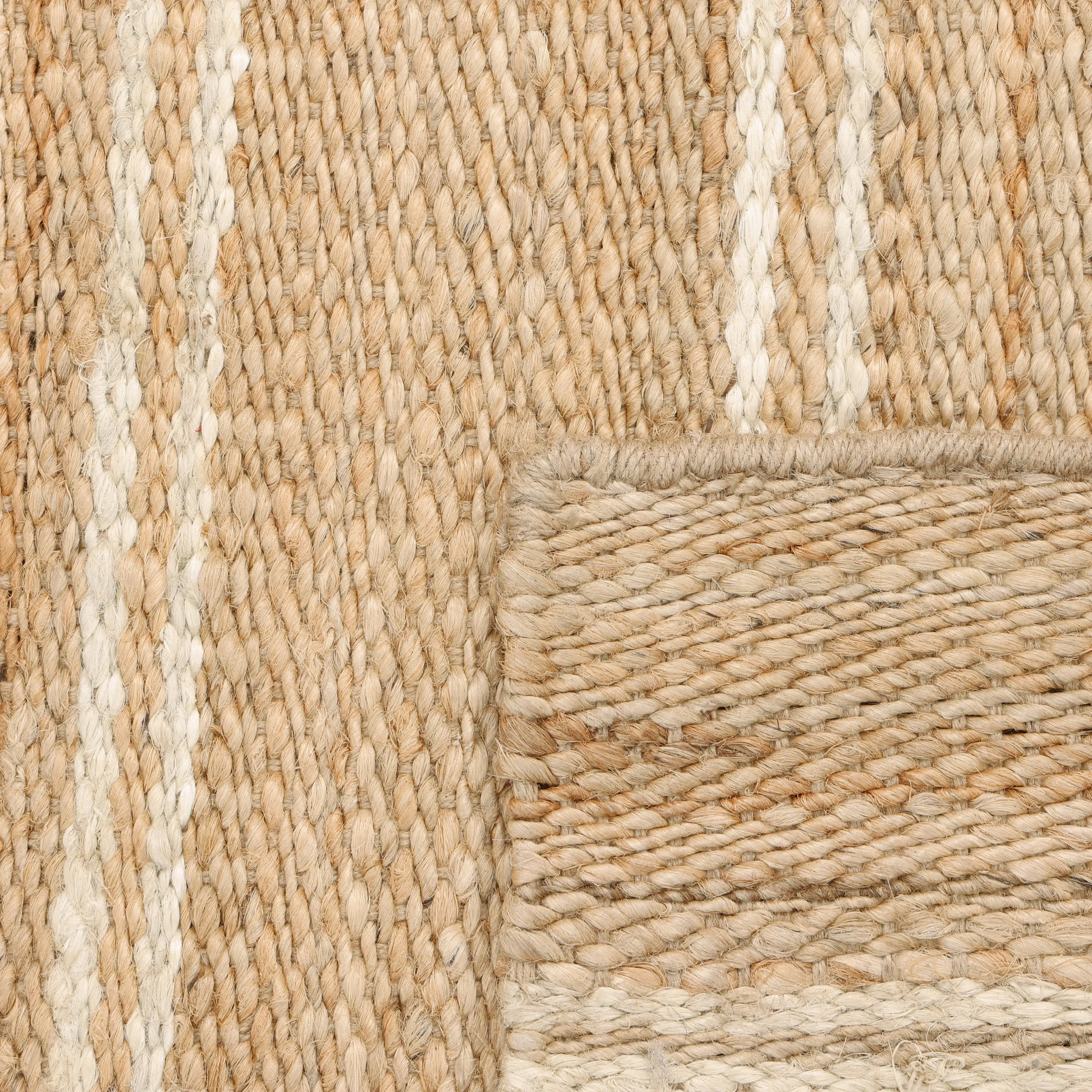 Flatweave Jute Wool Rug - 8' x 10'