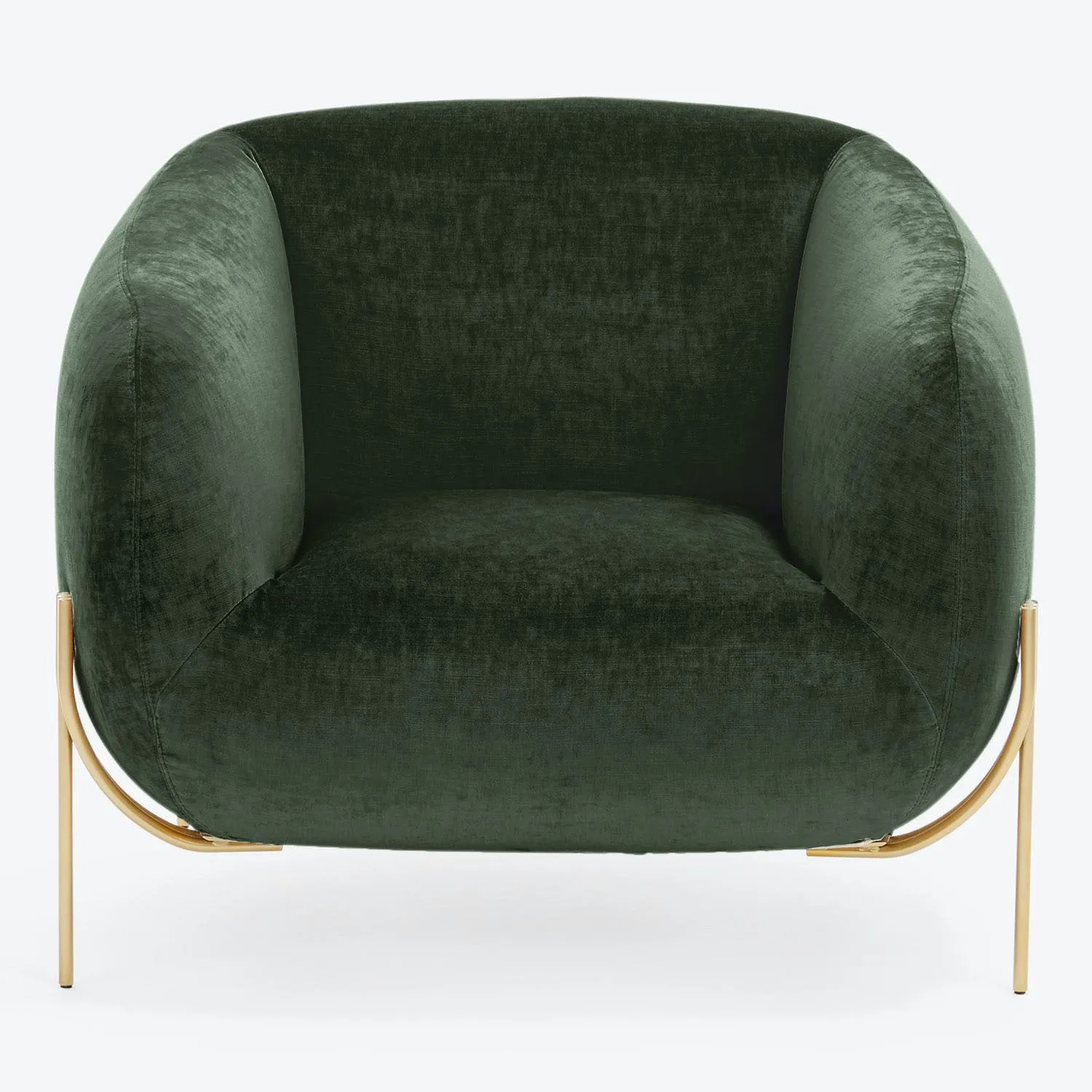 Geo Velvet Armchair