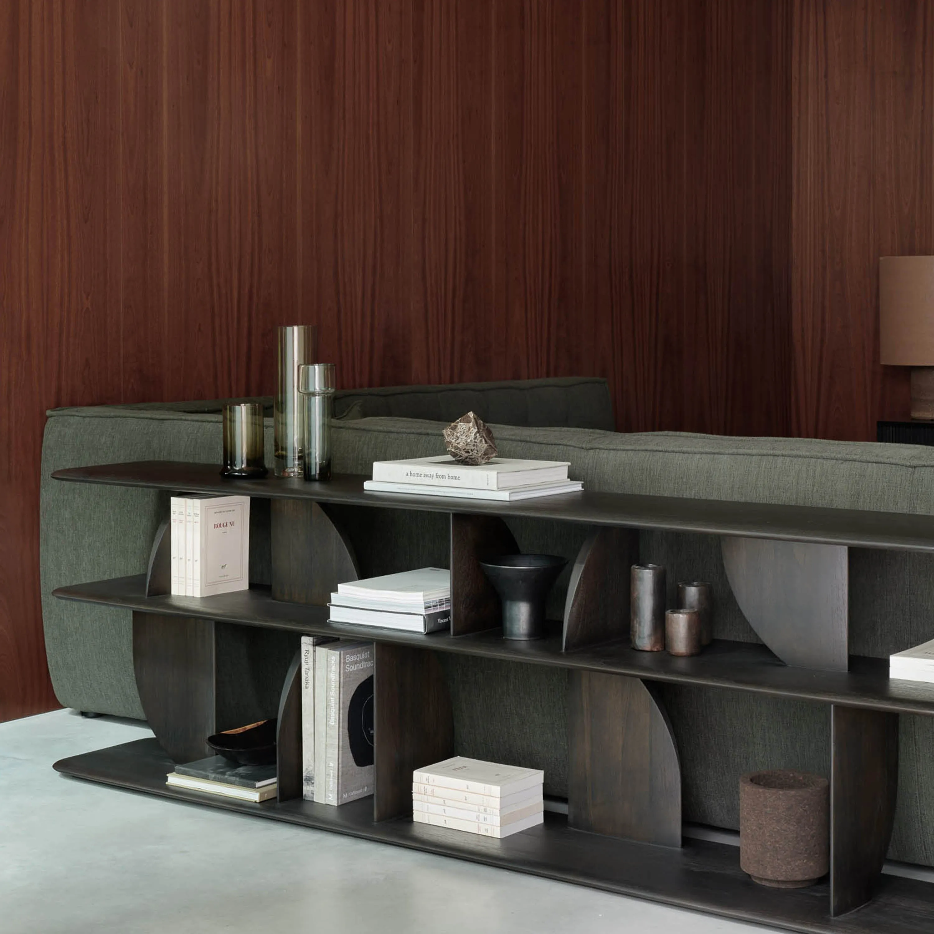 Geometric Sofa Console