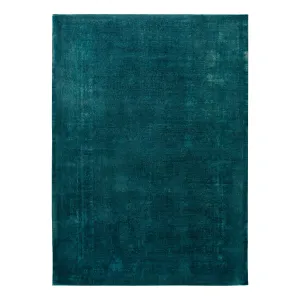 Green Overdyed Wool Rug - 9'8" x 13'7"