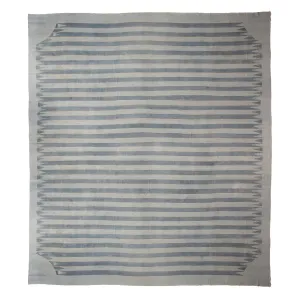 Grey Flatweave Cotton Rug - 17' x 20'9"