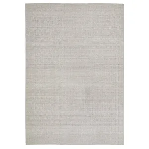 Grey Flatweave Wool Blend Rug - 14' x 20'