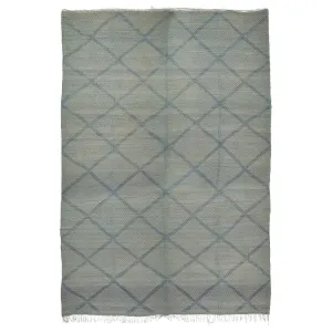 Grey Moroccan Wool Rug - 20'6" x 33'6"