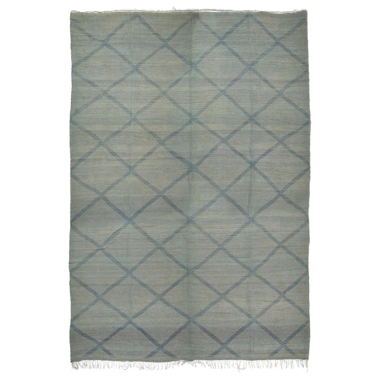 Grey Moroccan Wool Rug - 20'6" x 33'6"