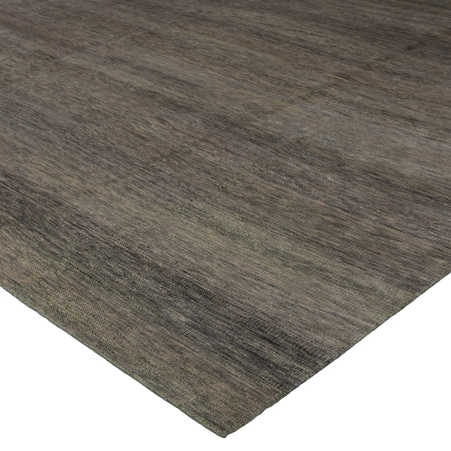 Grey Nu Vibrant Modern Tibetan Silk Rug - 13' x 18'