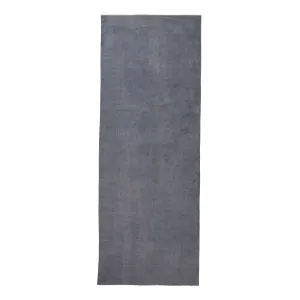 Grey Overdyed Wool Rug - 4'4" x 11'9"
