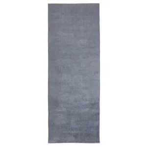 Grey Overdyed Wool Rug - 4'5" x 11'8"
