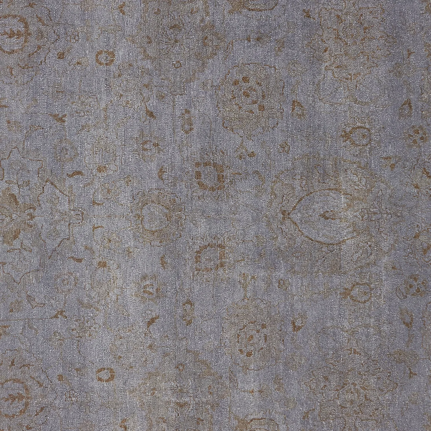 Grey Overdyed Wool Rug - 5' x 7'6"