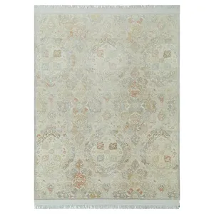 Grey Transitional Silk Rug - 9'11" x 14'7"