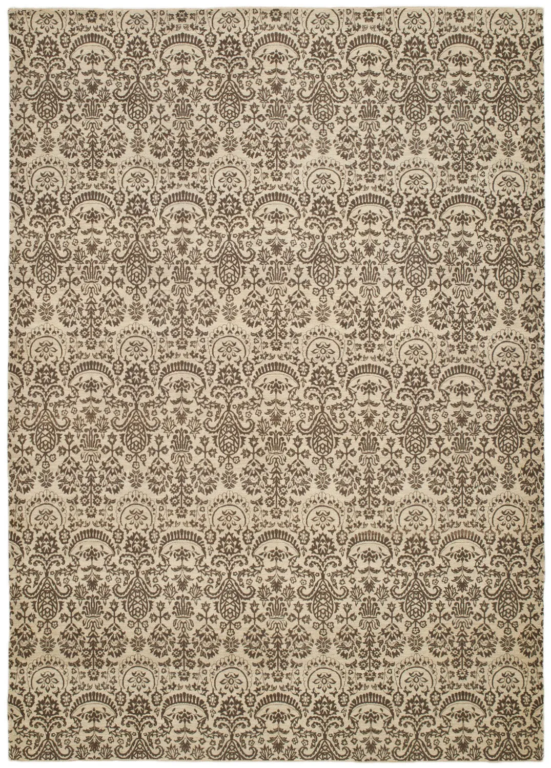 Grey Transitional Wool Rug - 9'9" x 13'8"
